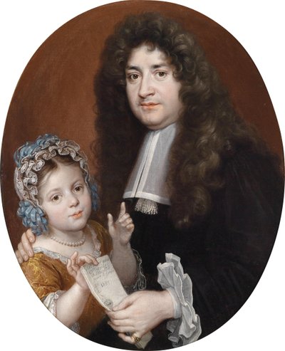 A Young Girl Receives a Testament from Her Guardian by Jean Baptiste Santerre